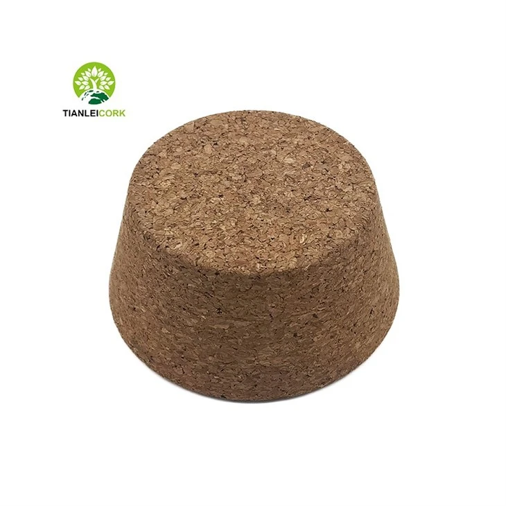 glass jar with cork stopper